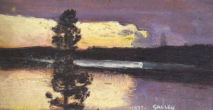 Akseli Gallen-Kallela Sunset